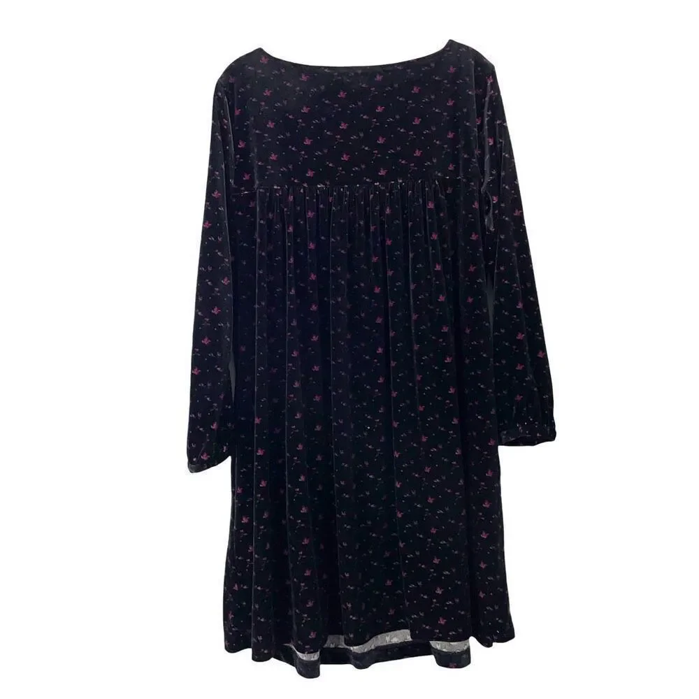 Hatch‎ maternity velvet floral dress Size M - Picture 6 of 7